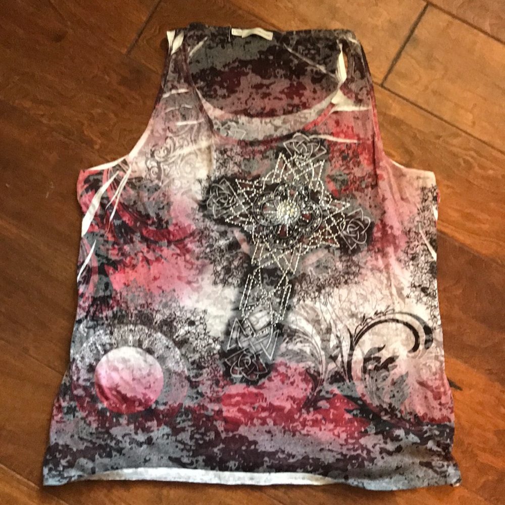 Cross tank top